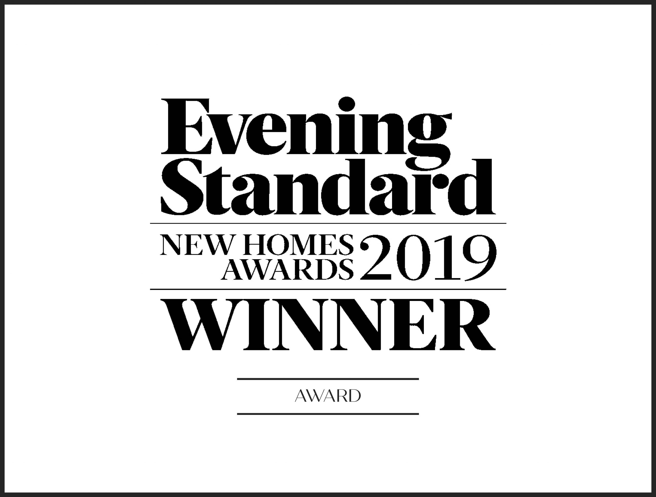 Evening Standard award winner 2019